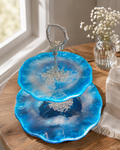 Cake Platter - Blue