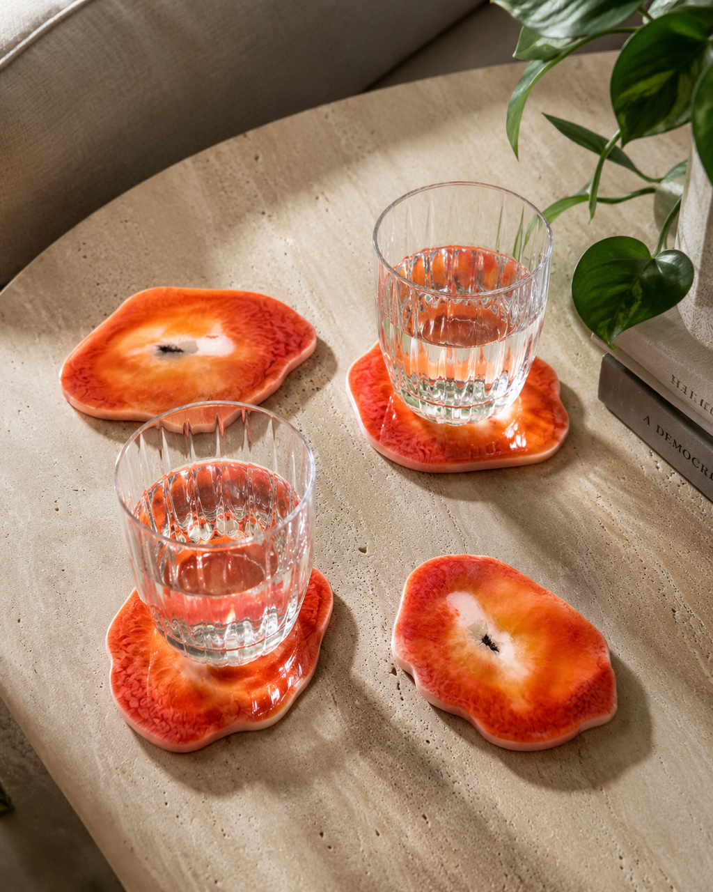 Coasters - Orange