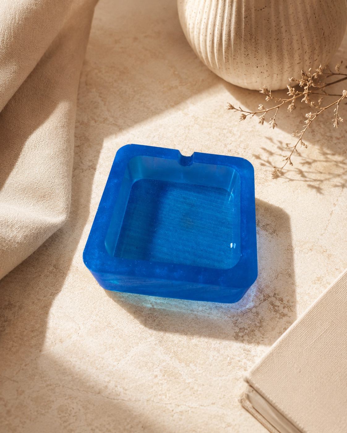 Ashtray - Blue Shimmer