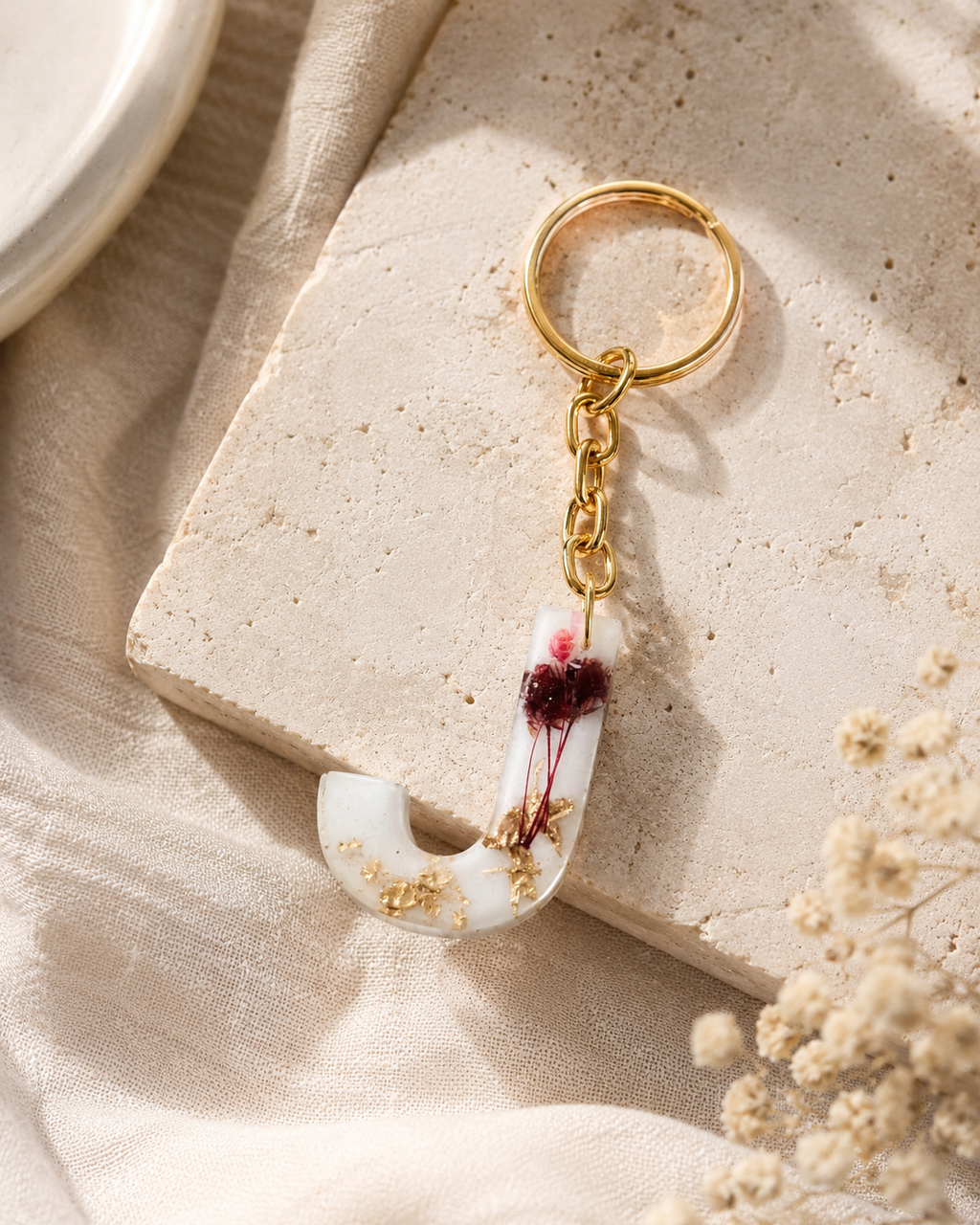 Keychain - J