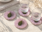 Coasters - Pink Translucent