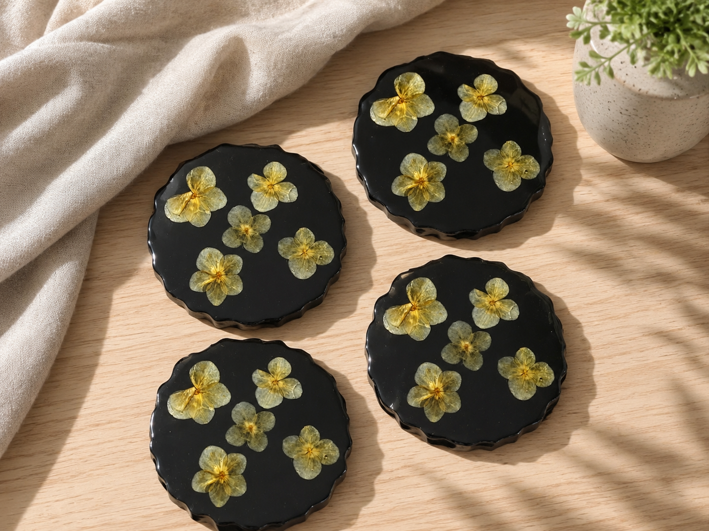 Coasters - Black