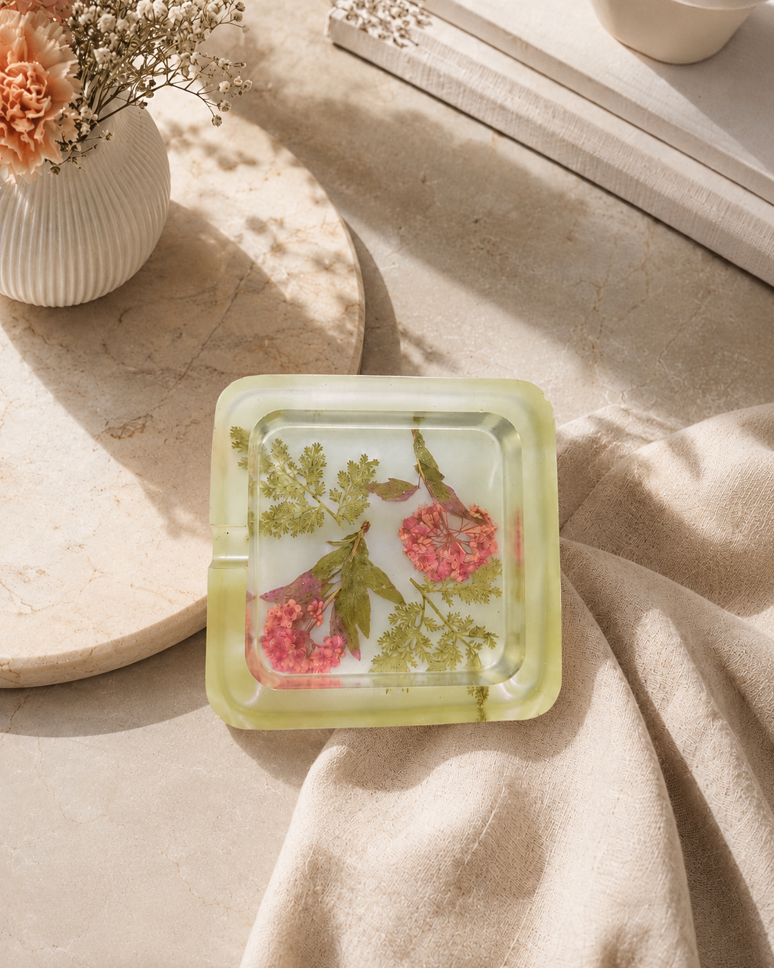 Ashtray -  Floral