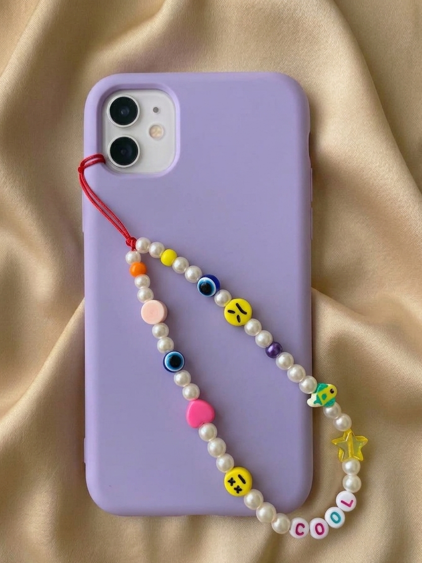 Pearl and Evil eye Charm