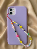 Pearl and Evil eye Charm