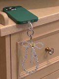 Crystal Clear Phone Charm